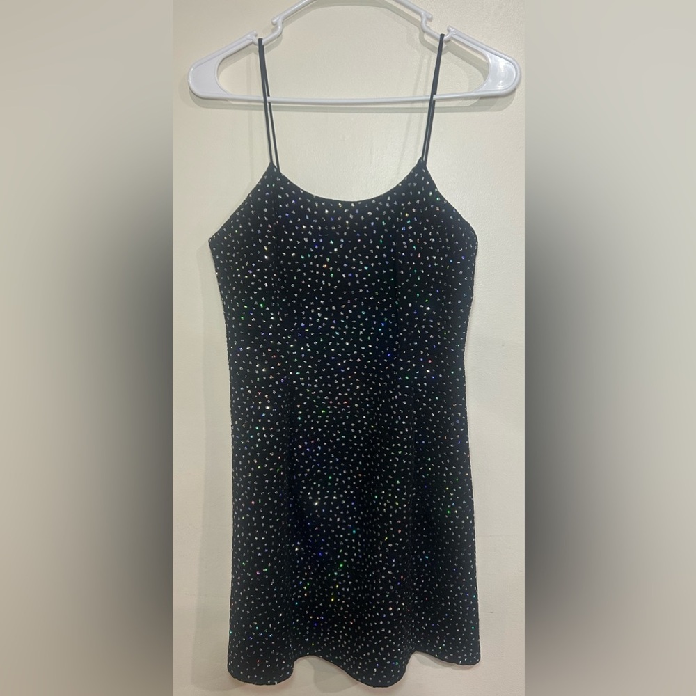 VTG Maggie Lawrence Glitter Party Dress Sz 6